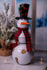 Glowing Metal Bell Snowman Stand - Whiskey Skies - SPECIAL T IMPORTS INC