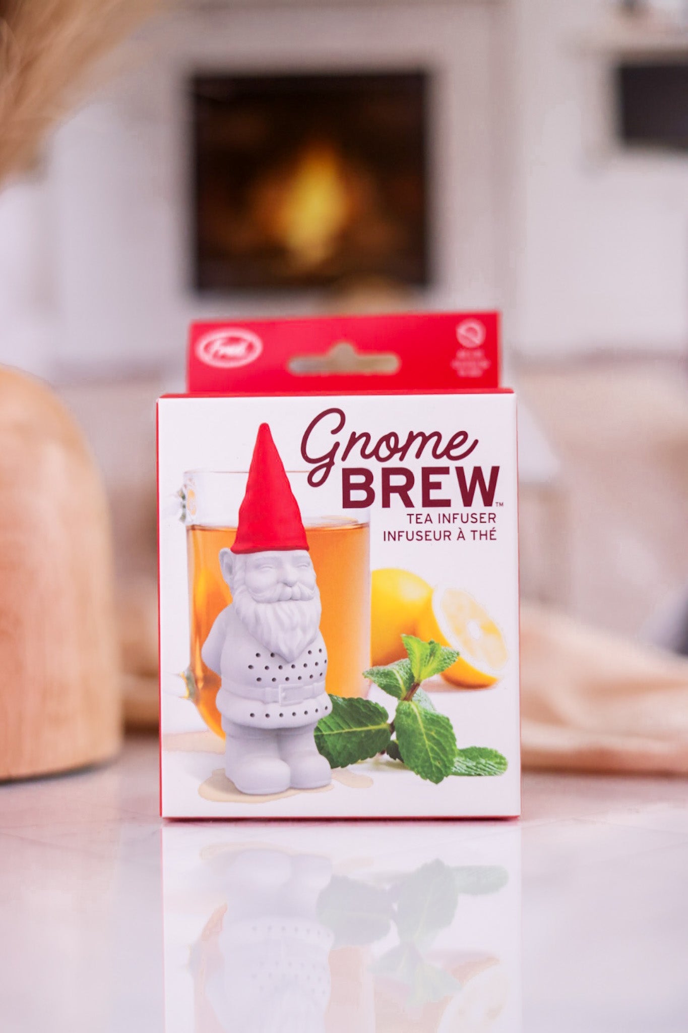 Gnome Brew Tea Infuser - Whiskey Skies - FRED AND FRIENDS