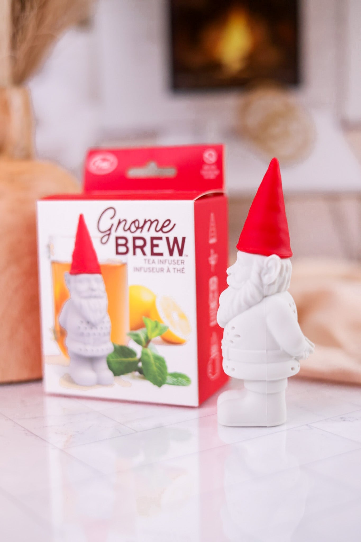 Gnome Brew Tea Infuser - Whiskey Skies - FRED AND FRIENDS