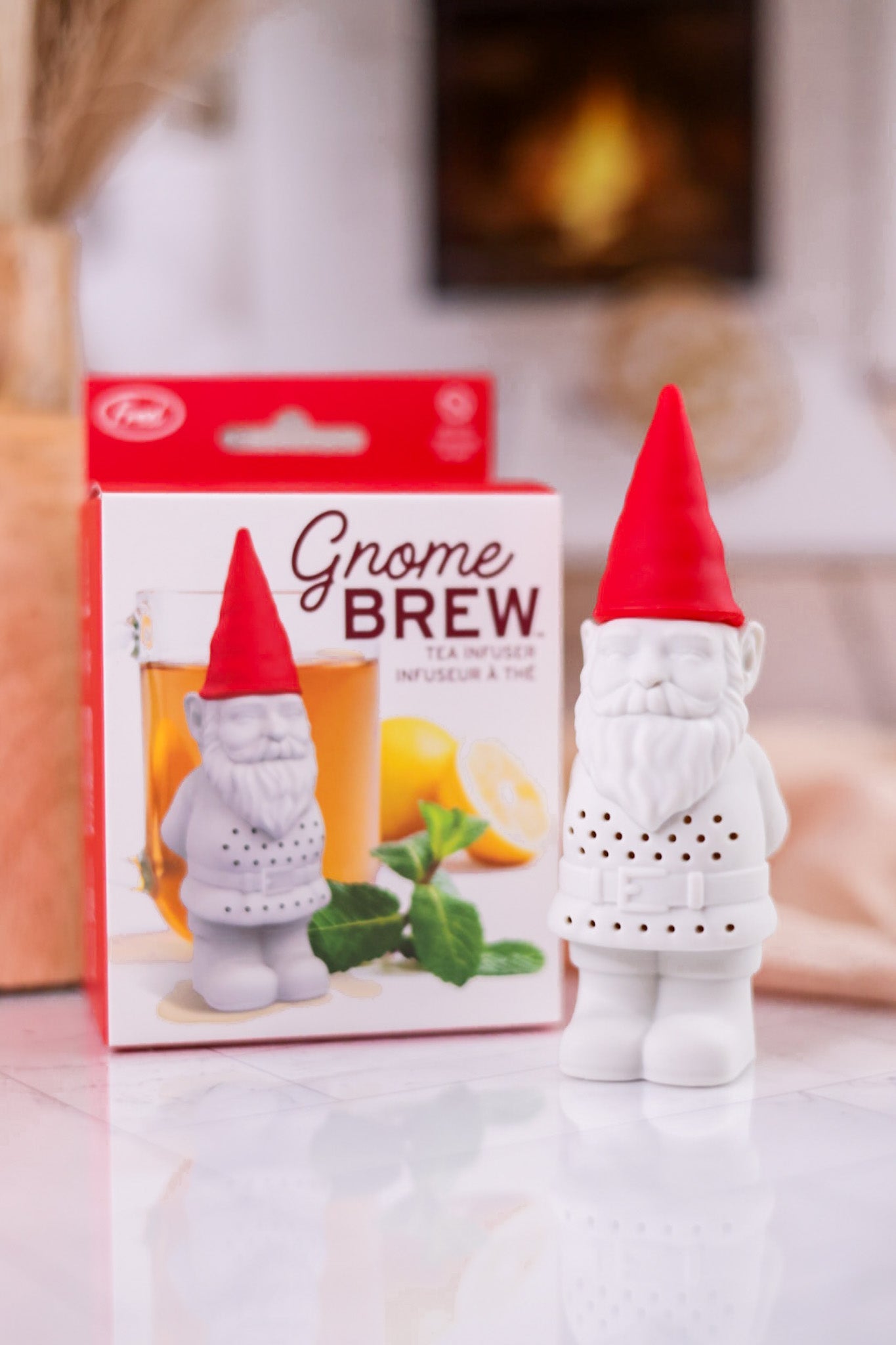 Gnome Brew Tea Infuser - Whiskey Skies - FRED AND FRIENDS