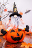 Gnome On Pumpkin Tabletop Decor (2 Styles) - Whiskey Skies - MELROSE INTL