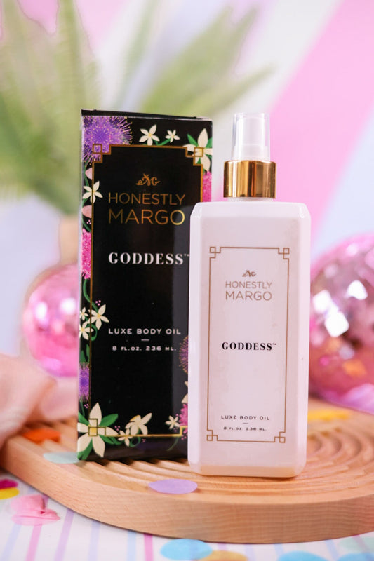 Goddess Luxe Body Oil - Whiskey Skies - HONESTLY MARGO