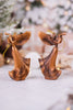 Golden Angel with Horn Resin Ornament - Whiskey Skies - MELROSE INTL