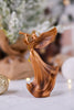 Golden Angel with Horn Resin Ornament - Whiskey Skies - MELROSE INTL