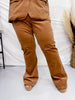 Golden Corduroy Tyler Pants - Whiskey Skies - UNIQUE VINTAGE