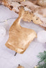 Golden Reindeer Bell Ornament - Whiskey Skies - TAG