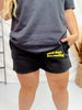 Good Days Are Coming Drawstring Shorts - Whiskey Skies - Southern Bliss Company