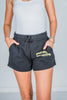 Good Days Are Coming Drawstring Shorts - Whiskey Skies - SOUTHERN BLISS COMPANY