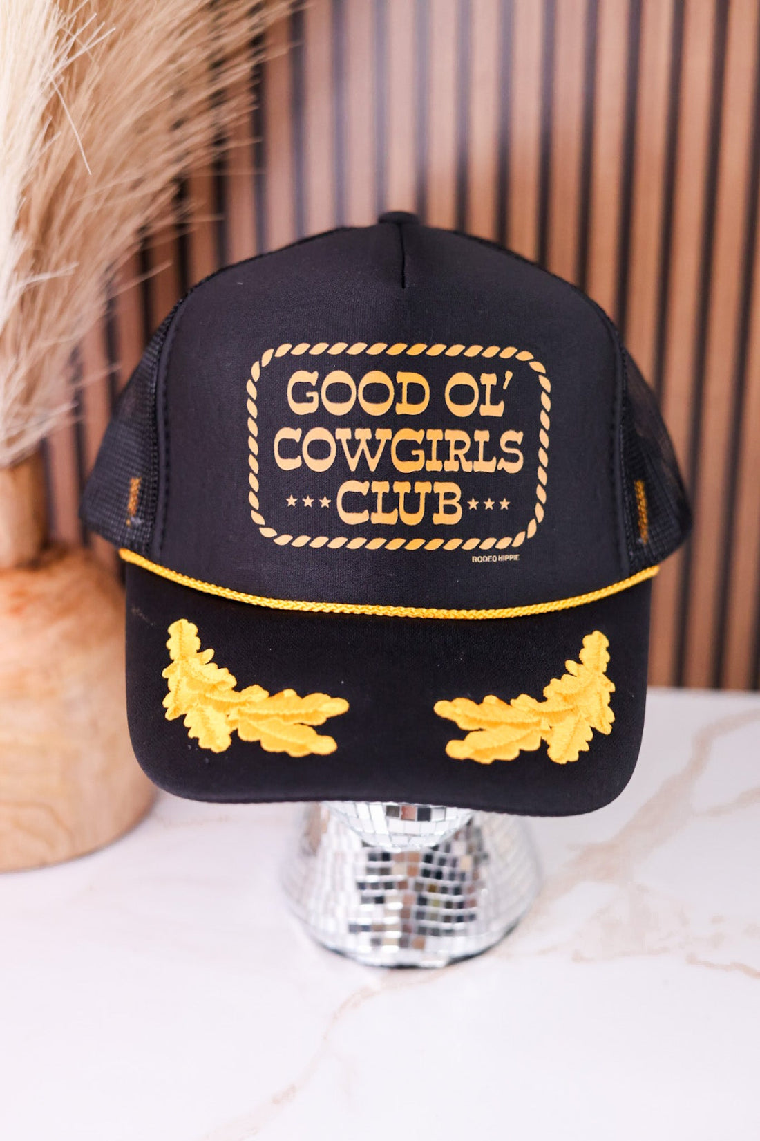 Good Ol' Cowgirls Club Captain Trucker Hat - Whiskey Skies - RODEO HIPPIE