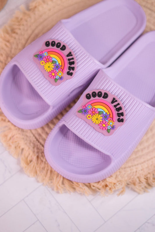 Good Vibes Pool Slides - Whiskey Skies - LIVING ROYAL
