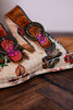 Gotta Have It Multicolored Embossed Leather Sandals - Whiskey Skies - SPRING FOOTWEAR