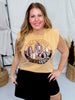 Gourdgeous Graphic Muscle Tee - Whiskey Skies - SOUTHERN BLISS COMPANY