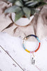 Grace Gold Stripe Stretch Bracelet Multicolor - Whiskey Skies - INK+ALLOY