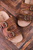 Great Sonora Sunset Sandals In Brown - Whiskey Skies - MYRA BAGS