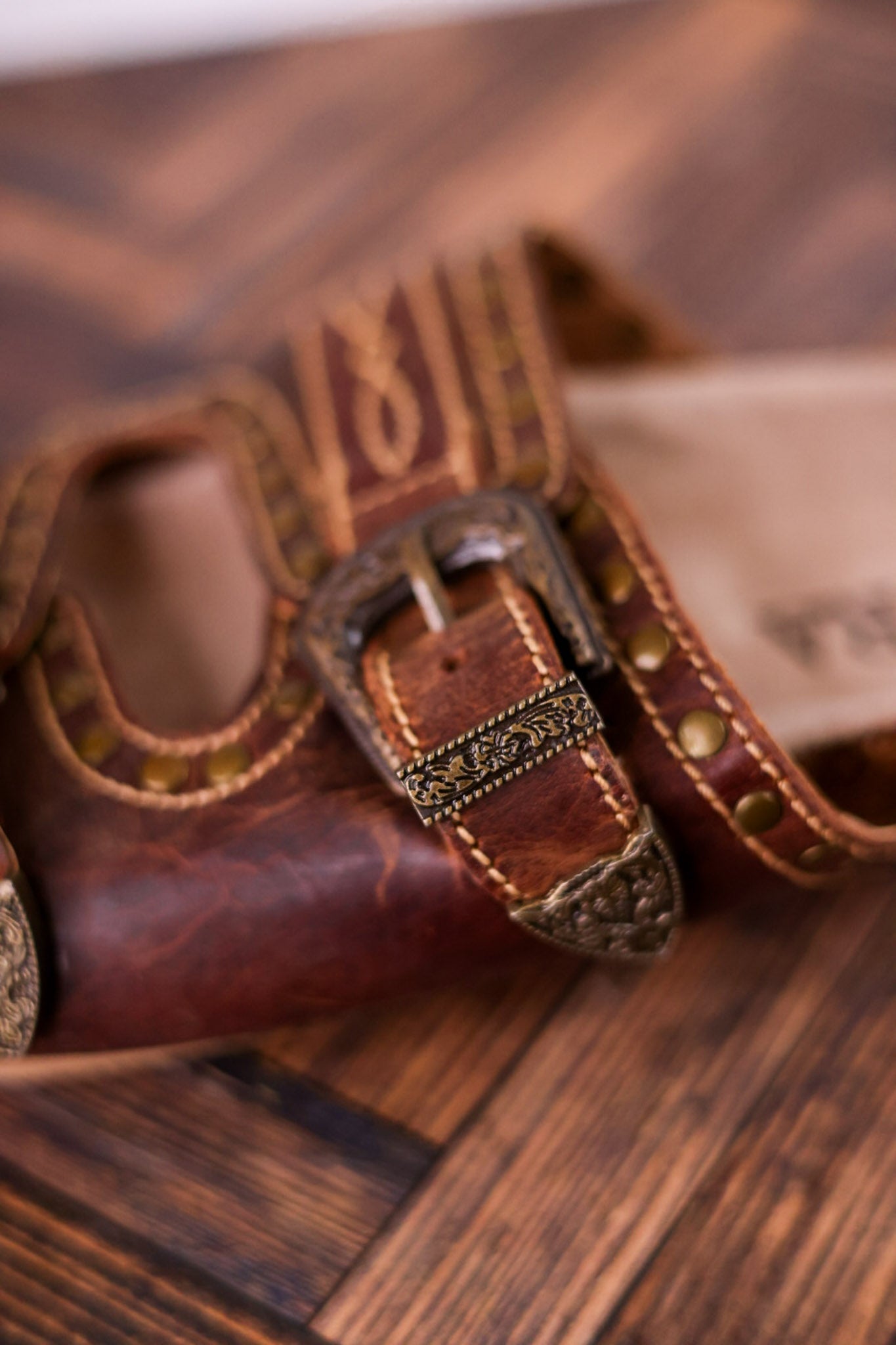 Great Sonora Sunset Sandals In Brown - Whiskey Skies - MYRA BAGS