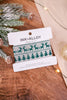 Green and White Beaded Fair Isle Bracelet - Whiskey Skies - INK+ALLOY