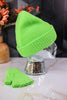 Green Beanie And Fingerless Glove Set - Whiskey Skies - SAN DIEGO HAT COMPANY