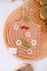 Green Pressed Flower Board - Whiskey Skies - MUD PIE