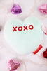 Green "XOXO" Licensed Conversation Heart Warmie - Whiskey Skies - WARMIES