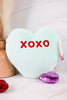 Green "XOXO" Licensed Conversation Heart Warmie - Whiskey Skies - WARMIES