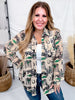 Greener Pastures Long Sleeve Button Down Western Top - Whiskey Skies - 2 FLY CO.