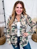Greener Pastures Long Sleeve Button Down Western Top - Whiskey Skies - 2 FLY CO.