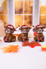 Gridiron Highland Cow Football Resin Sitters (Three Styles) - Whiskey Skies - HANNA'S HANDIWORKS
