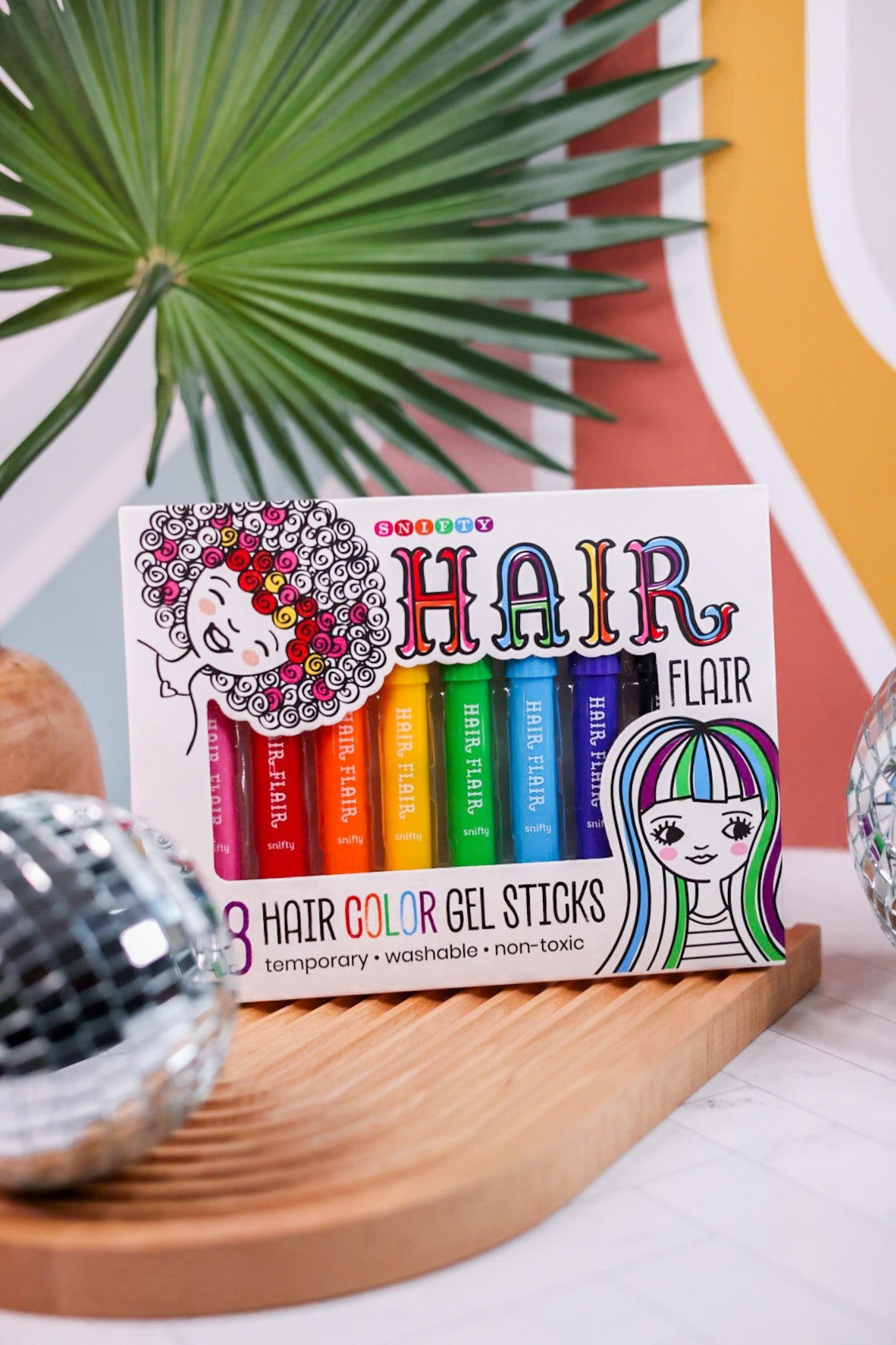Hair Flair Hair Color Gel Stick Set Of Eight - Whiskey Skies - SNIFTY SCENTED PRODUCTS