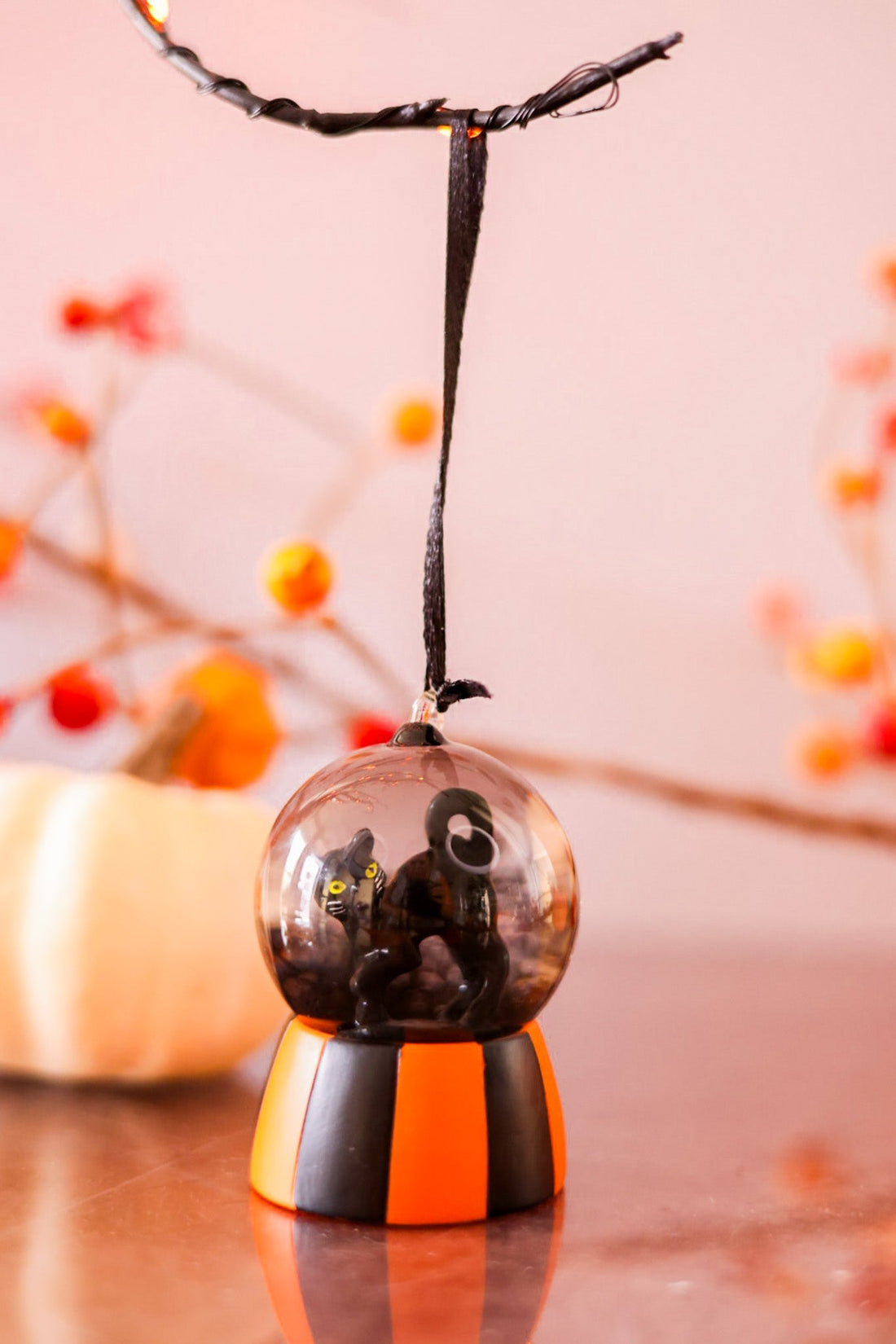 Halloween Mini Water Globe Ornaments (6 Variants) - Whiskey Skies - ONE HUNDRED 80 DEGREES