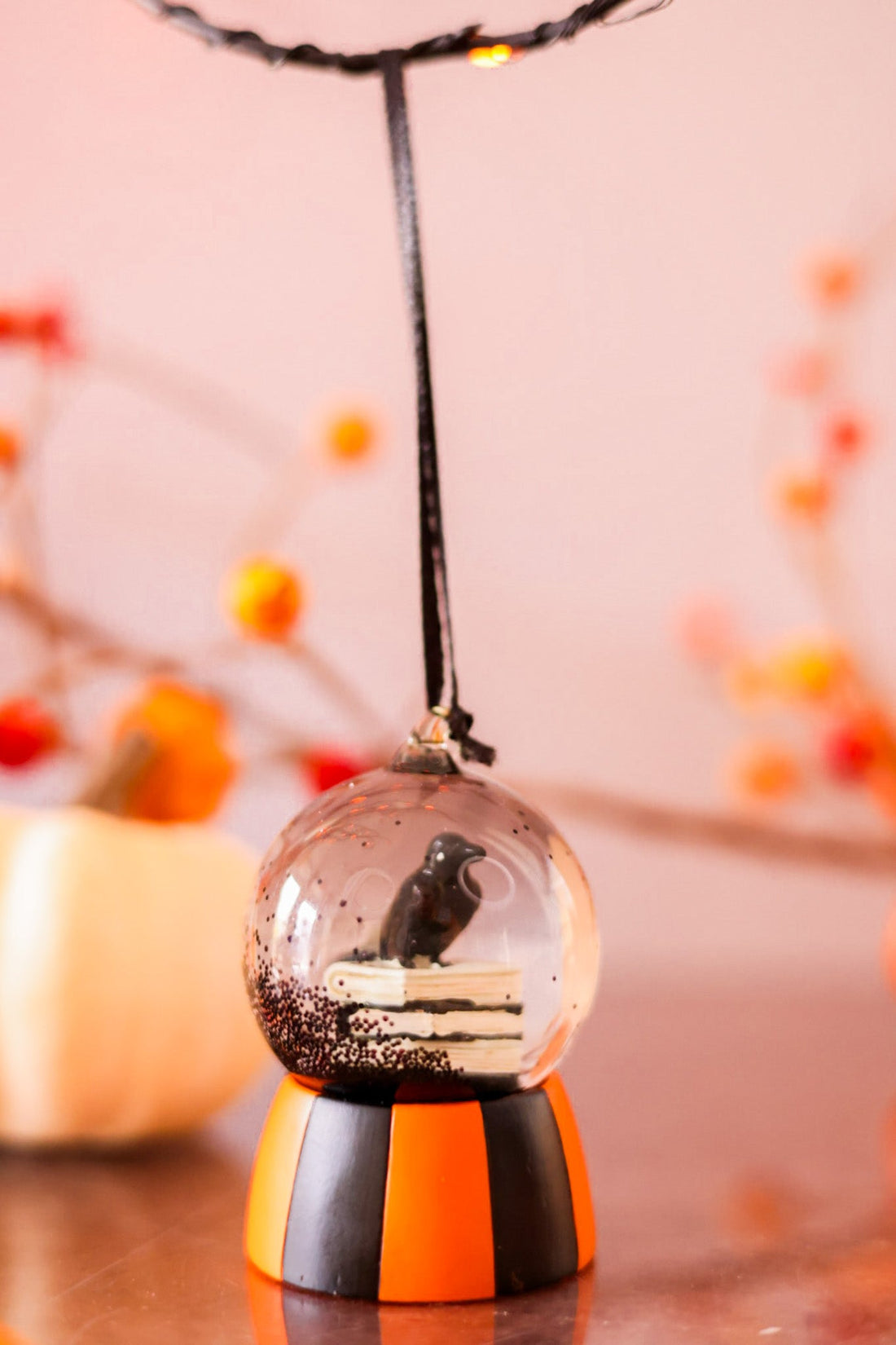 Halloween Mini Water Globe Ornaments (6 Variants) - Whiskey Skies - ONE HUNDRED 80 DEGREES