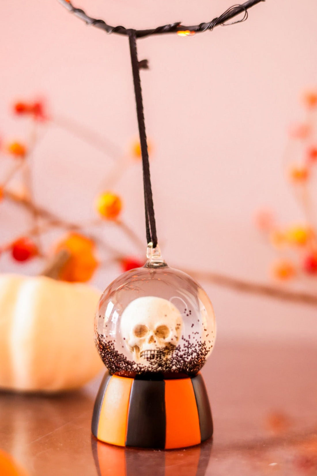 Halloween Mini Water Globe Ornaments (6 Variants) - Whiskey Skies - ONE HUNDRED 80 DEGREES