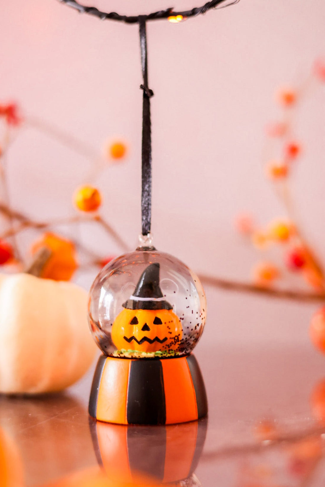 Halloween Mini Water Globe Ornaments (6 Variants) - Whiskey Skies - ONE HUNDRED 80 DEGREES