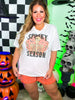 Halloween Skeleton Spooky Season Graphic T-Shirt - Whiskey Skies - PAR.TEES BY PARTY ON!