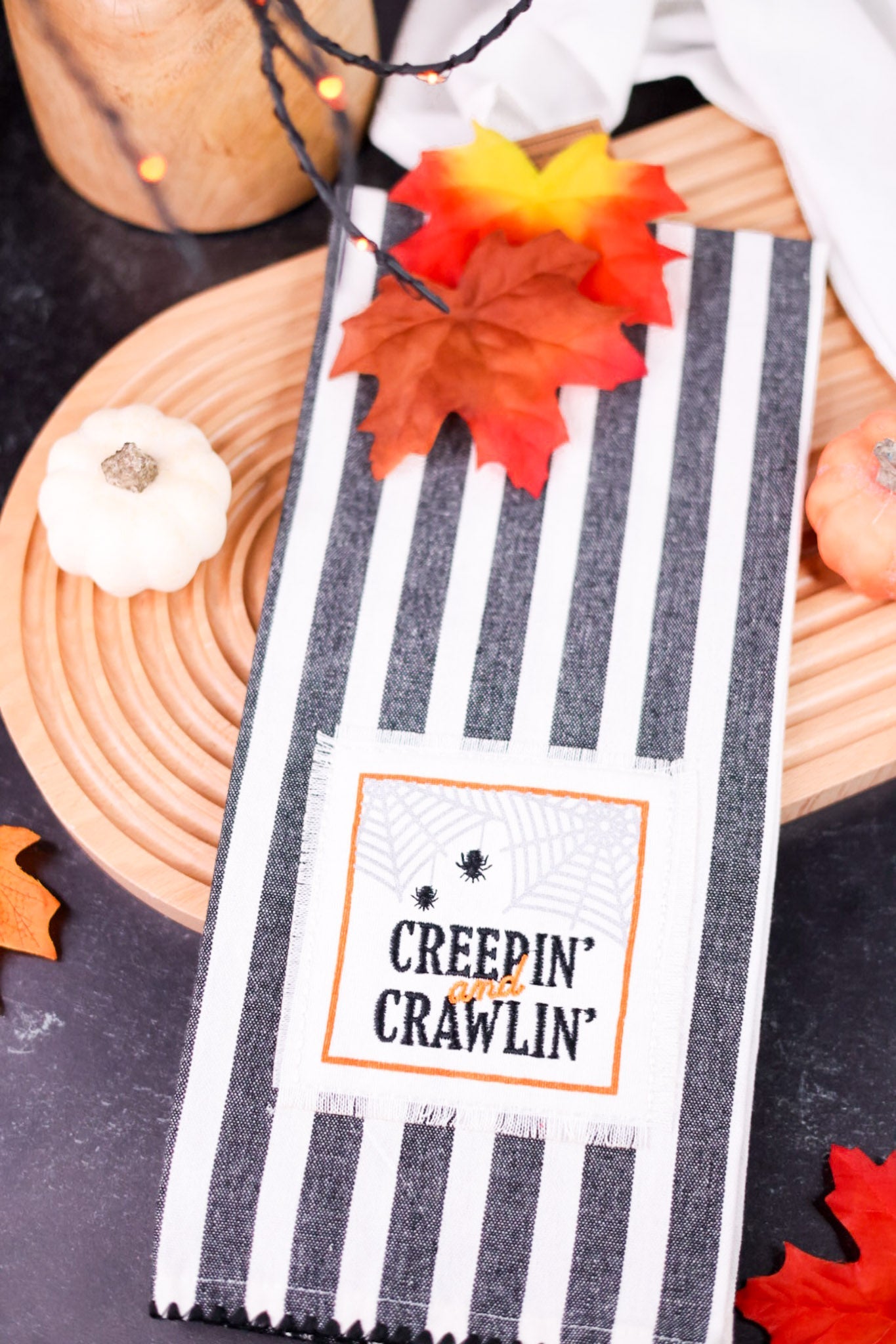 Halloween Themed Dish Towels (3 Styles) - Whiskey Skies - DII-DESIGN IMPORTS