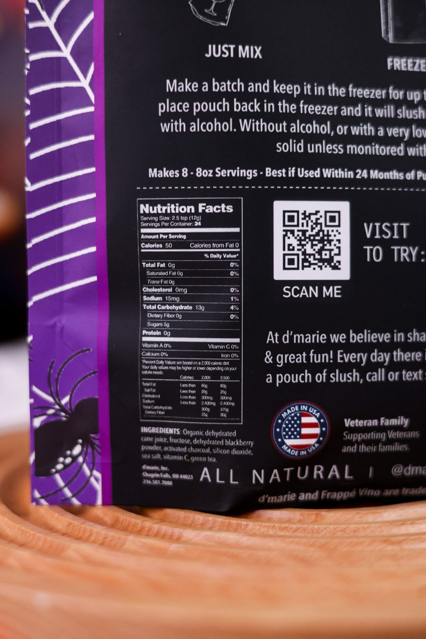 Halloween Themed Slushy Mixes (4 Flavors) - Whiskey Skies - D'MARIE, INC