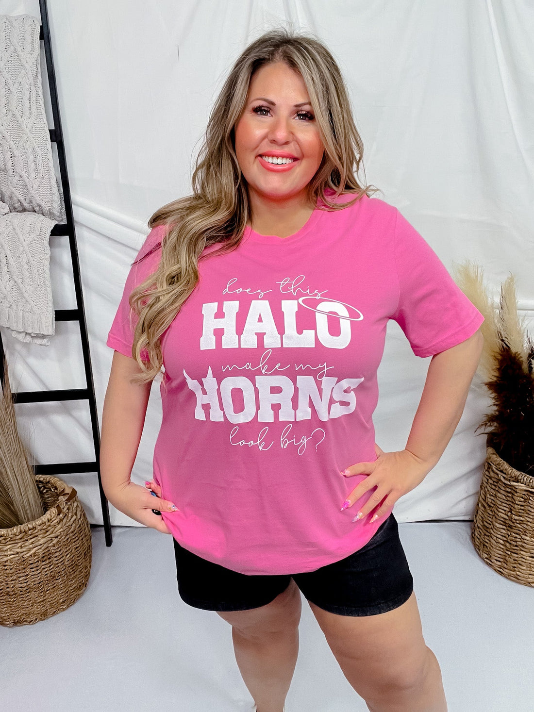 Halo & Horns Graphic T-Shirt - Whiskey Skies - NV BRANDS