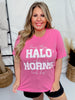 Halo & Horns Graphic T-Shirt - Whiskey Skies - NV BRANDS