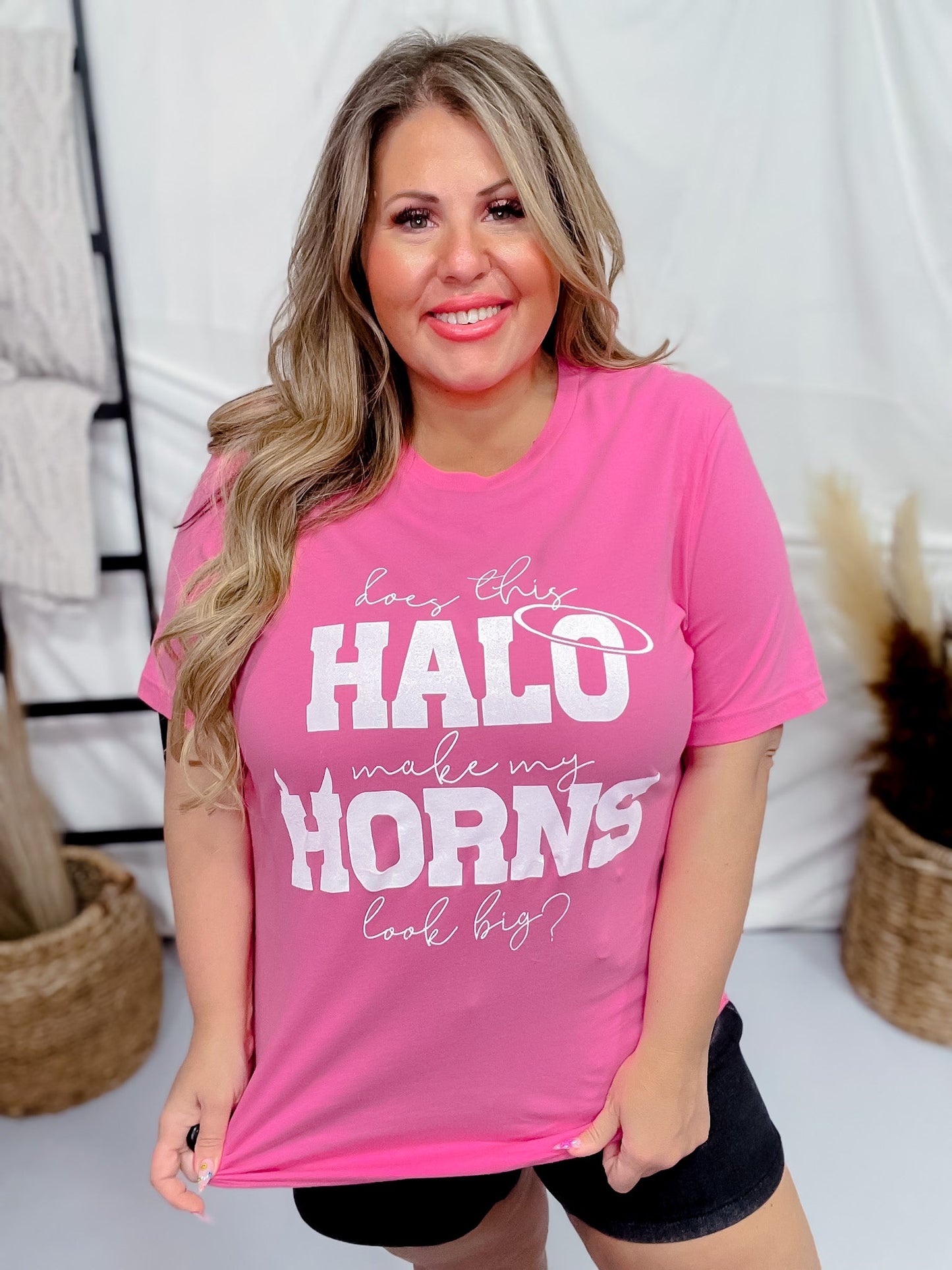 Halo & Horns Graphic T-Shirt - Whiskey Skies - NV BRANDS