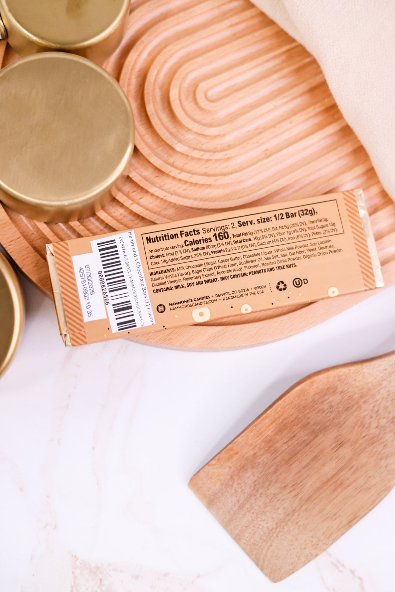 Hammond's Chocolate Bars (13 Flavors) - Whiskey Skies - HAMMOND'S CANDIES