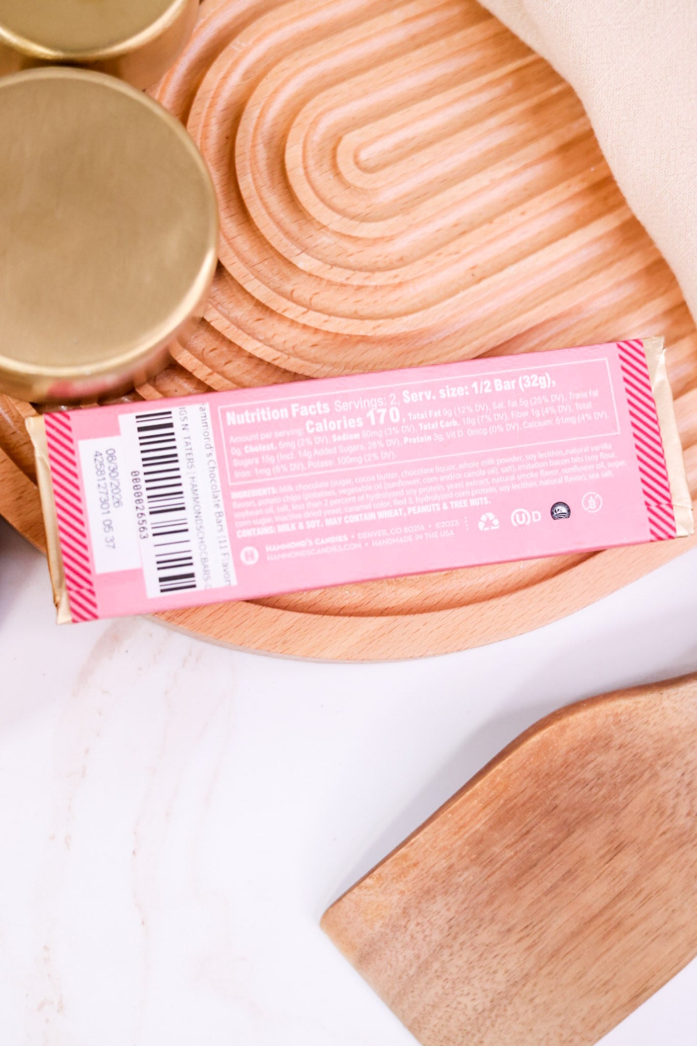 Hammond's Chocolate Bars (13 Flavors) - Whiskey Skies - HAMMOND'S CANDIES