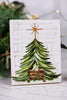 Hand Painted Tree With Manger Ornament - Whiskey Skies - TRANSPAC