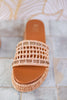 Hangover Raffia Platform Sandals - Whiskey Skies - CORKYS FOOTWEAR