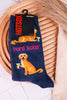 Hard Licker Women's Crew Socks - Whiskey Skies - RENFRO SOCKS