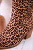 Hat's Off Leopard Wide Calf Boots - Whiskey Skies - CORKYS FOOTWEAR