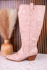 Hat's Off Putty Crackle Wide Calf Boots - Whiskey Skies - CORKYS FOOTWEAR