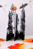 Haunted Graveyard Folding Silhouette Stand - Whiskey Skies - SPECIAL T IMPORTS INC