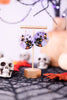 Haunted House Acrylic Earrings - Whiskey Skies - PERIWINKLE BY BARLOW