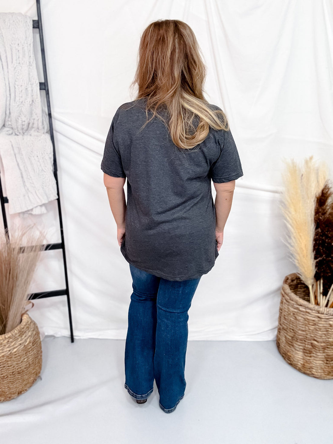 Have The Day You Deserve Short Sleeve Graphic Tee - Whiskey Skies - FESTIVITEES