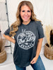 Have The Day You Deserve Short Sleeve Graphic Tee - Whiskey Skies - FESTIVITEES