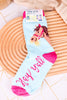 Hay Y'all Women's Crew Socks - Whiskey Skies - HATLEY LITTLE BLUE HOUSE INC.